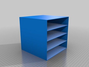 185x185 a caixa da gaveta padrão hexadecimal lados recipientes personalizado 3d print model - Mito3D
