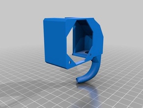 fan duct prusa i3 hotend ventilation &lt geeetech&gt 3d printer accessories geeetech mk8 3d print model - Mito3D