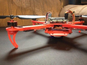 mini quadcopter landing gear rc vehicles 3d print model - Mito3D