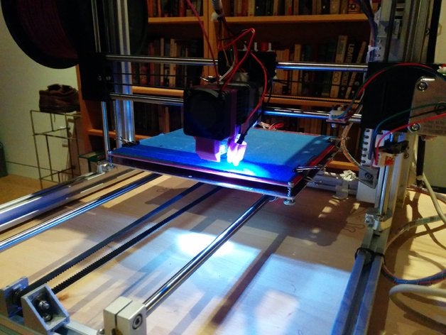 led de montagem da extrusora Impressora 3d acessórios 3D print model - Mito3D