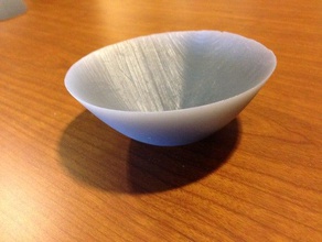 strange bowl smooth math calculus ii 3d print model - Mito3D