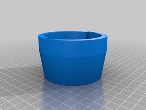 cup holder - phone automotive cell 3d print model - Mito3D