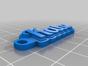 kate organización personalizado 3d print model - Mito3D