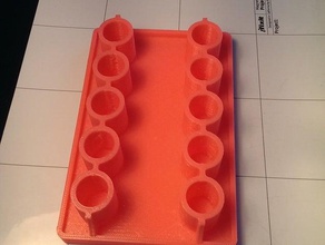 plyers tool holder - solid base holders & boxes 3d print model - Mito3D