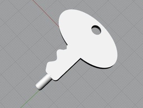cariboo chiave di gioco giochi e giocattoli cranio 3d print model - Mito3D