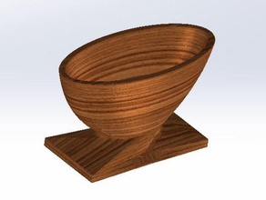 kitchen mount pita - dish durum & dining bol bowl container cook eat support 3d print model - Mito3D