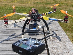 falconone - quadcopter hizo alemania r c vehículos apm 26 gps de bajo presupuesto multicopter quad rc 3d print model - Mito3D