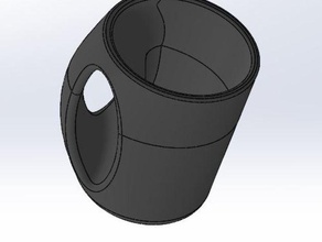 taza de café diseño la vida fácil cocina y comedor caf el copa beber vidrio tasse té 3d print model - Mito3D