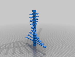 mon personnalisés filature arbre jouet jouets mécaniques personnalisé 3d print model - Mito3D