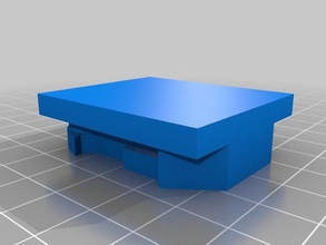 gopro montagem do clip bloco genérico câmara 3d print model - Mito3D