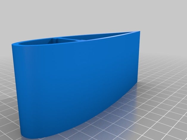 naca 0024 kanadı mühendislik kanat bölüm 3D print model - Mito3D