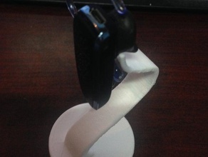 auricular bluetooth soporte para escritorio el teléfono móvil de sobremesa los auriculares pie 3d print model - Mito3D