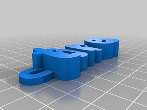 torres organización personalizado 3d print model - Mito3D