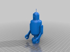 Roboter Spielzeug & Spiele Fruchtfleisch sci-fi - jahrgang 3d print model - Mito3D