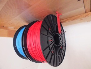 ferrou filamento titular Impressora 3d acessórios filamento-spool de spool 3d print model - Mito3D