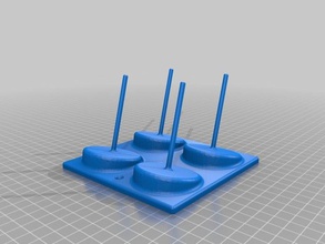 cotton reel holder tool holders boxes 3d print model - Mito3D