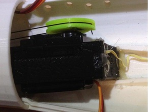 inmoov dedo frente do sensor robótica 3d print model - Mito3D