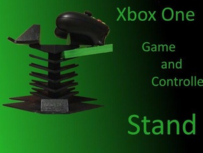 xbox one game controller stand video games 3d print model - Mito3D