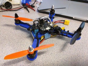 super simples de 180mm quadcopter quadro r c veículos 180 diydrones drone multicopter 3d print model - Mito3D