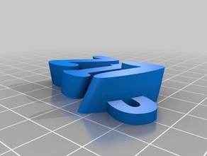 liz chave de cadeia organização personalizado 3d print model - Mito3D