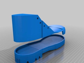 sola do sapato A impressão 3d 3d print model - Mito3D