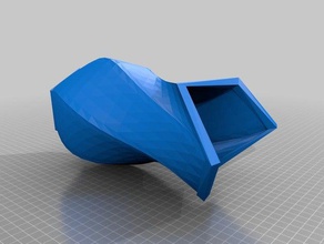 vaas1 Dekor Blumen-vase vase 3d print model - Mito3D