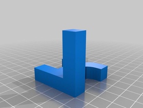 krispen laird monogram cubo i segni loghi personalizzato 3d print model - Mito3D