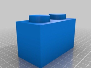 2x2 lego Sandburg Schimmel Spielzeug & Spiele kundengebundene 3d print model - Mito3D