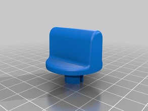 yet another oven knob replacement parts 3d print model - Mito3D