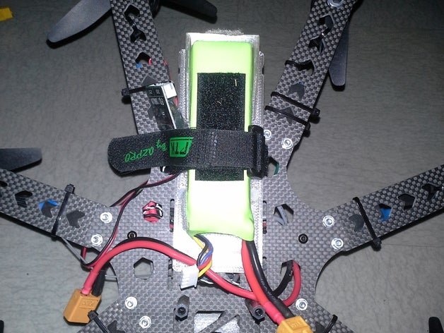 destek lipo 3s 2500mh elektronik 3D print model - Mito3D