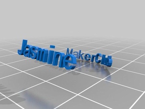 jasmim do anel anéis personalizado 3d print model - Mito3D