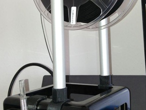 3d prima 1kg fillamenet cola espaciador tubo de 20mm Impresora accesorios m3d la bobina soporte 3d print model - Mito3D