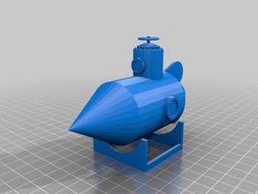 submarine vehicles jouet maquette model sous-marin stand toy 3d print model - Mito3D