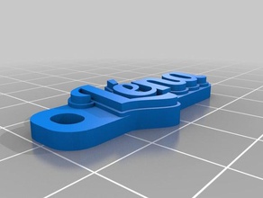 l de na organización personalizado 3d print model - Mito3D