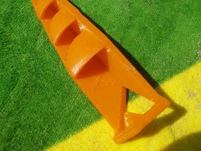 beach towel spike outdoor & garden breeze pin sand sea summer 3d print model - Mito3D