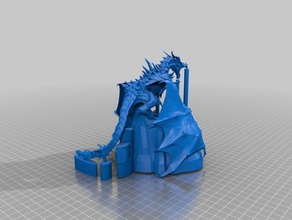 kopieren Drachen 3d-drucken 3d print model - Mito3D