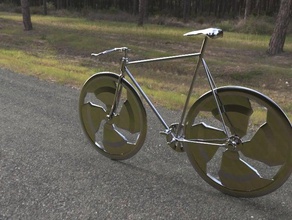 bicicleta fija negativo slooping el arte interactivo 3dmodel 3dprintable 3dprinting una vez la bikem bikemodel las bicicletas weel fijo funcional modelo imprimir uno ruedas sa de juguete 3d print model - Mito3D