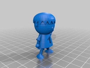 ketter villageois L'impression 3d creepy de nintendo super smash bros 3d print model - Mito3D