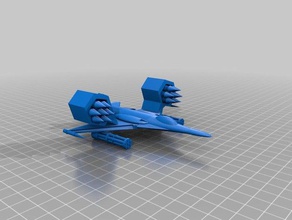 copy fighter jet 3d printing 3d print model - Mito3D