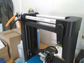 printrbot metal plus filament spool holder w tools 3d printer accessories 3d print model - Mito3D