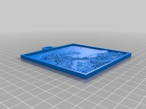 détail hokusais grande vague de 20 couches 2d art personnalisé minneapolis institute of arts 3d print model - Mito3D