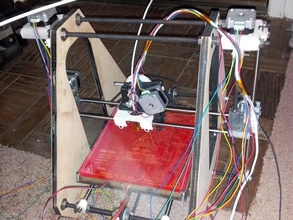 prusa mendel reprap lasercut-Seitenteile 3d Drucker Teile 3d-Drucker laser-cut 3d print model - Mito3D