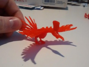 ho-oh le creature pokemon 3d print model - Mito3D