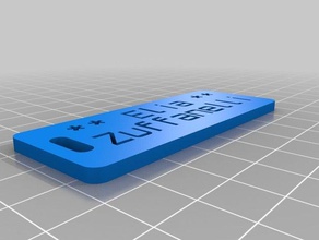 elia nametag organization customized 3d print model - Mito3D