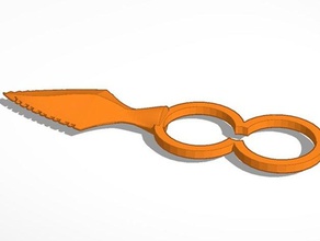 finger saw hand tools ring 3d print model - Mito3D