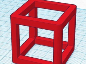 cube pendant jewelry 3d print model - Mito3D