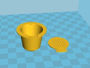 reusable nespresso capsule not tested kitchen & dining coffee 3d print model - Mito3D