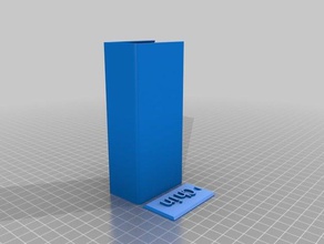queixo caixa de sabão recipientes personalizado 3d print model - Mito3D