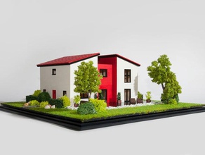 olografico superficie - dort-effetto edifici e strutture architettura 3d print model - Mito3D