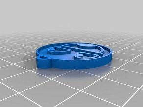 awesome face keychain keychains meme 3d print model - Mito3D